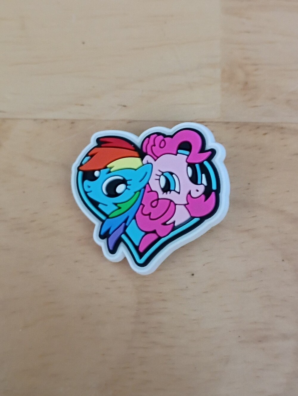 10 for $10 Jibbitz Croc Charm - My Little Pony Rainbow Bright & Pinkie Pie